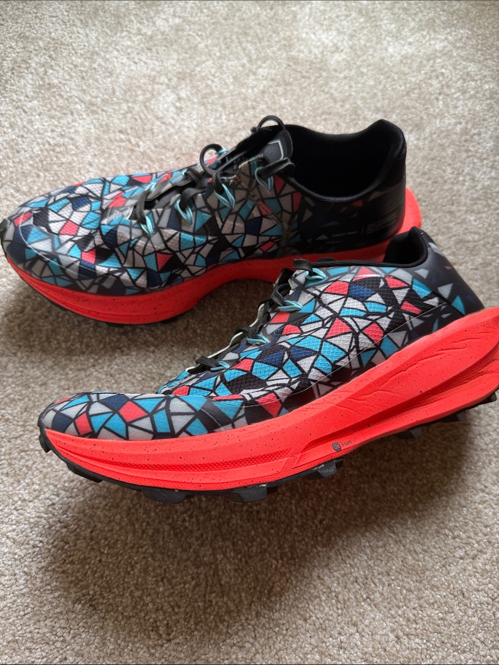 Craft Sportsman CTM Ultra Carbon Trail M Performance Sneakers/ Vibram Soles